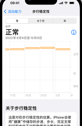 朔州iPhone手机维修如何在iPhone开启'步行稳定性通知'