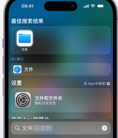 朔州apple维修中心分享iPhone文件应用中存储和找到下载文件 