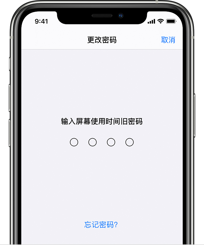 朔州苹果手机维修分享iOS 14 忘记屏幕使用时间密码怎么办 